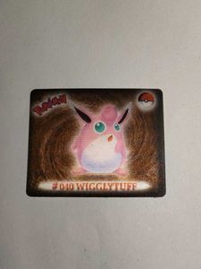 Cheetos Pokemon Wigglytuff  motion Card (2nd)