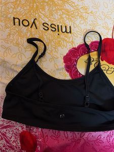 black bra