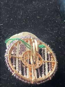 Stunning Beaded Statement Ring