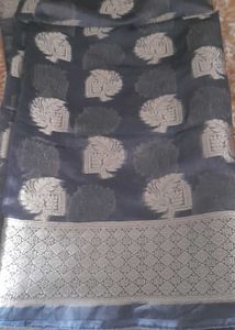 Elegant Saree with Intricate Weave