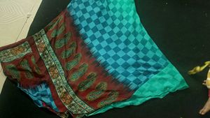 Green Patterned Kurta