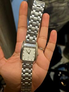 ORIGINAL AUTHENTIC TITAN SILVER WATCH