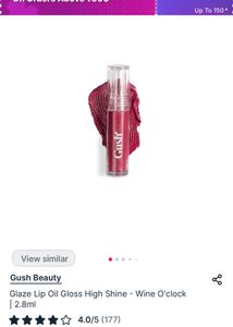 Gush Beauty Lip Oil Gloss - Wine O'clock