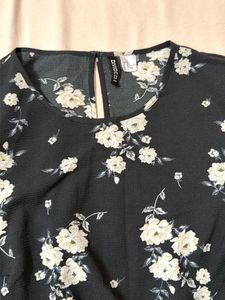 Chic Floral Print Dress