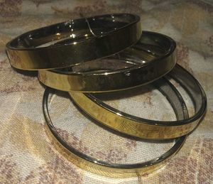 4 Set of Elegant Gold Bangles