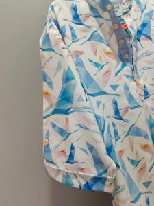 Chic Bird Print Kurta for boys