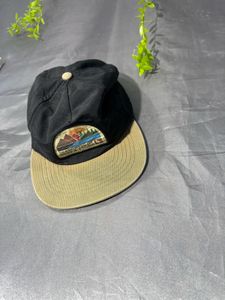 Black & Tan Snapback Hat