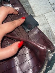 Chic Croc-Embossed Mini Skirt
