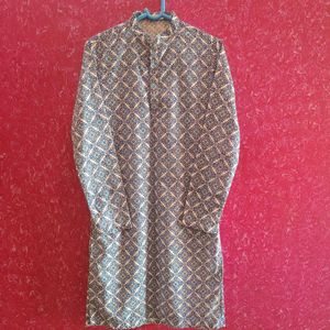 Blue Printed Kurta