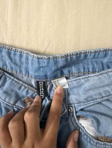 Light Wash Wide Leg Jeans
