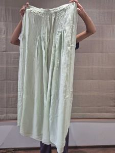 Elegant Pastel Green Kurta Set with Dupatta