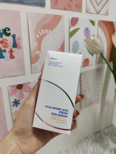 Hyaluronic Acid Fresh Sun Serum SPF 50 🌞