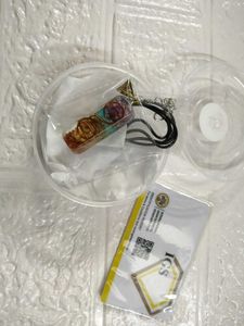 7 Chakra Organic Pendant with chain