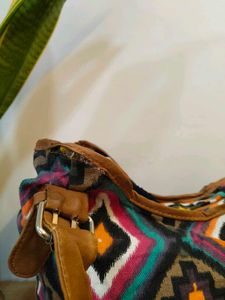Boho Patterned Shoulder Bag