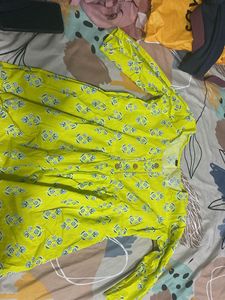 Short Printed Kurta