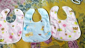 Baby Bibs - Set of 3