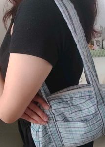 Cute Plaid Shoulder Bag