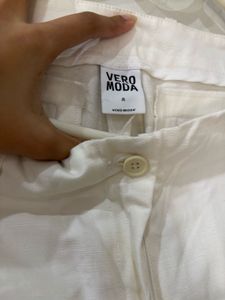 Vero Moda Classic White Pants