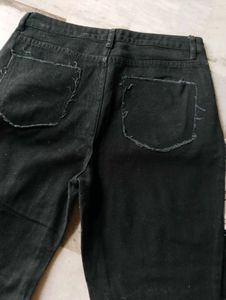 Shein Unique Patchwork Jeans