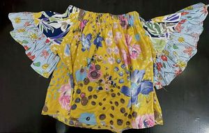 Bohemian Patchwork Floral Blouse