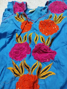Cotton Anarkali Suit Set