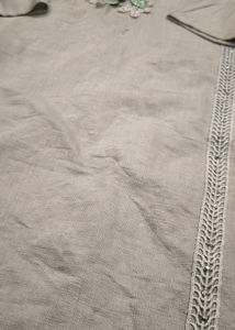 Elegant Kurta Set with Lace Detailing
