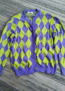 Argyle Cardigan - Unique &amp; Stylish