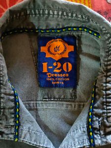Vintage Wash Denim Shirt