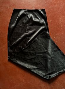 Satin Midi Skirt