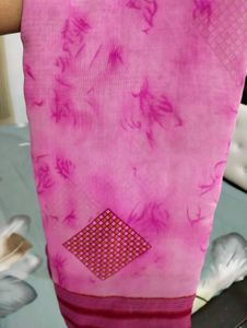 Pink Saree