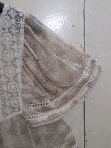 CUTESY CAPE TOP FOR WOMEN