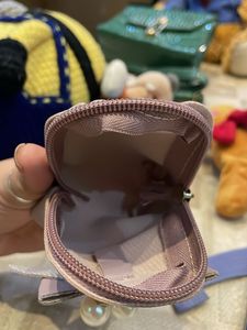 Cute Bow Pearl Keychain Bag Charm pouch