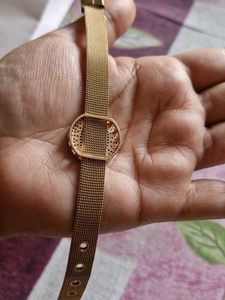 Rose Gold Evil Eye Watch Bracelet