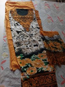 combo Beautiful Floral Print Dress Material