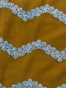 Elegant Mustard Kurta Set with Embellishments