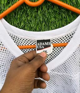 Vintage White Football Jersey