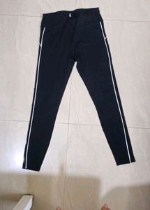 Dark Wash Athletic Pants