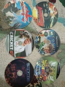 Playstation 2 Games Lot: WWE, PES, God of War