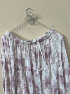 Bohemian Floral Print Maxi Skirt (fixed price)