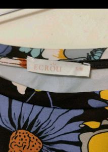Floral Cut-Out Ruched Crop Top