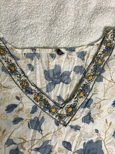 Floral Print Salwar Kameez