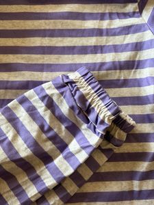 kids Striped Top and Pants Set