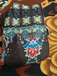 Boho Chic Brown Maxi Dress