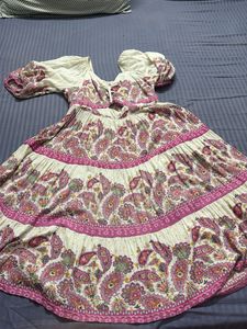 Boho Paisley Print Maxi Dress