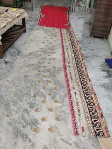 Elegant Embroidered Saree
