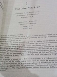 The Purpose Driven Life