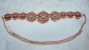 🪷 New Bridal Waist Chain with Goddess Design