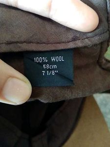 Tweed Baseball Cap with Suede Brim