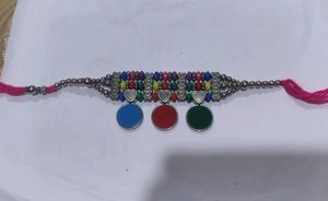 Bohemian Beaded Choker Necklace navratri