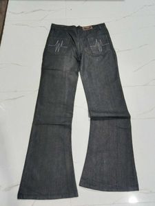 RARE Y2K CHROME HEARTS RAW DENIM